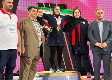 دستاورد تاریخی برای زنان ایران در رشته وزنه‌برداری با  سه طلای  الهام حسینی