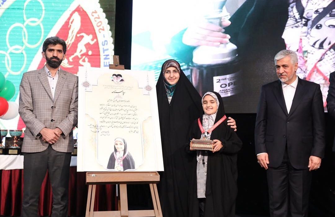 تجلیل ویژه وزیر ورزش از دختر طلایی شطرنج ایران