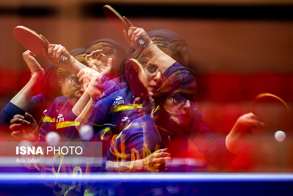 دختران پینگ‌پنگ ایران از مسابقات قطر باز ماندند