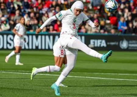 تاریخ‌سازی زن مراکشی در جام جهانی