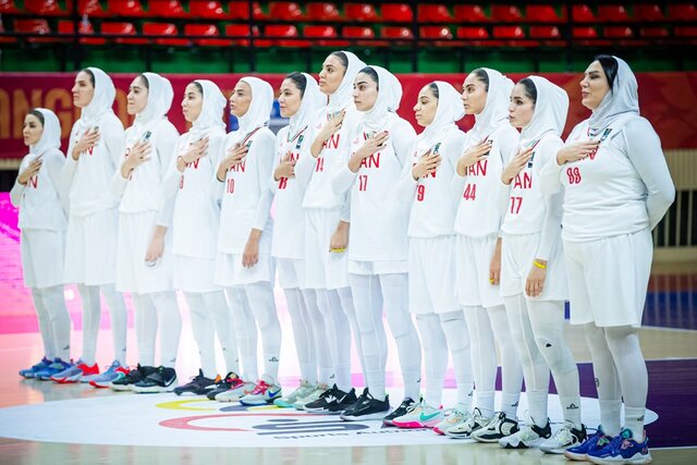 صعود زنان بسکتبال ایران به نیمه‌نهایی آسیا