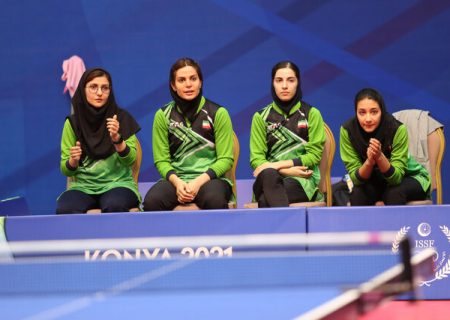 نهمی پینگ‌پنگ زنان ایران در قهرمانی آسیا