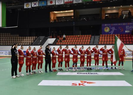 هندبال جوانان دختر قهرمانی آسیا| توقف دختران ایران مقابل پرافتخارترین تیم قاره کهن