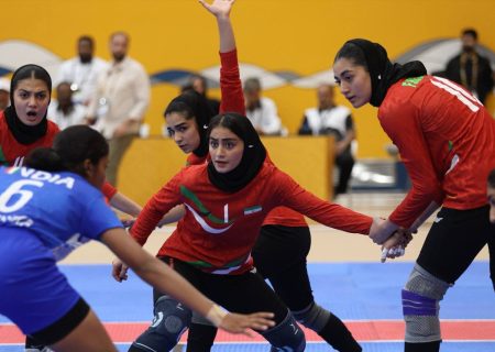 شکست کبدی‌کاران زن ایران مقابل چین‌تایپه